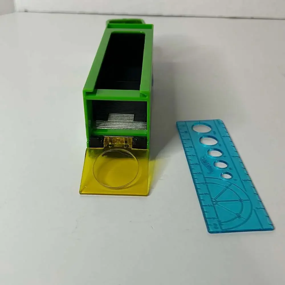 Hot Wheels Pencil Pusher Super Rig Semi Truck with Ruler